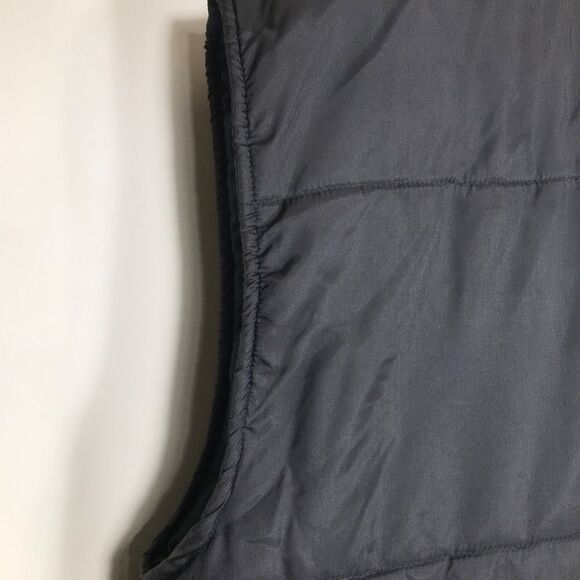 Survival By Generation One Mens Black Puffer Vest Size XLarge Snap Closure - Picture 2 of 8